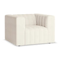 Modern textured boucle chair by Beyond Living