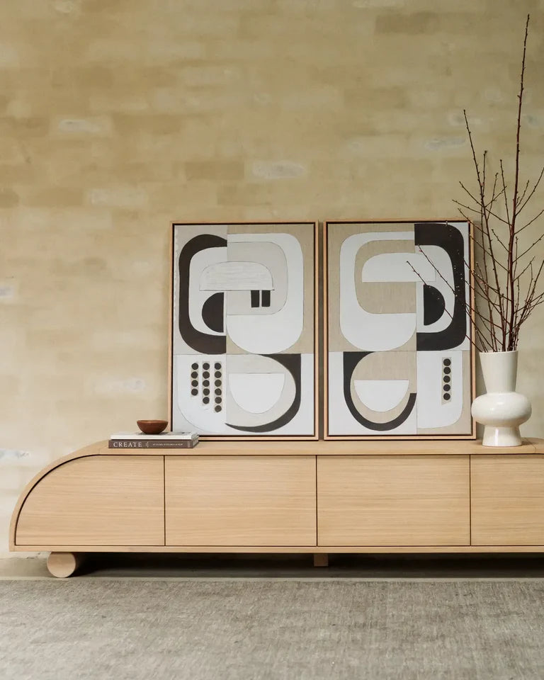 Muse Entertainment Unit 180cm - Oak