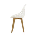 Natural beech wood dining seating
