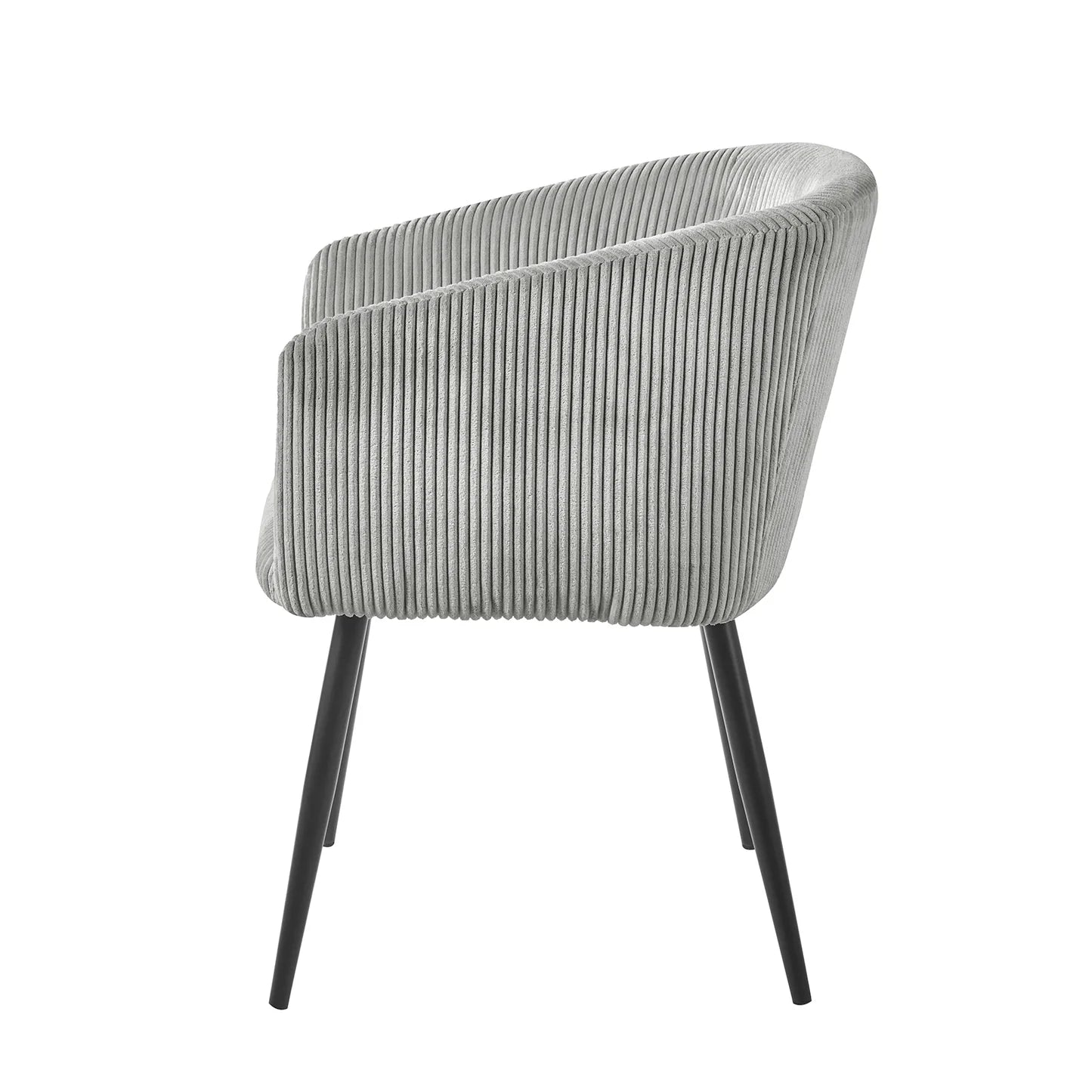 Neutral grey dining chair set dining room setup