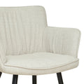 Neutral linen dining chairs Australia