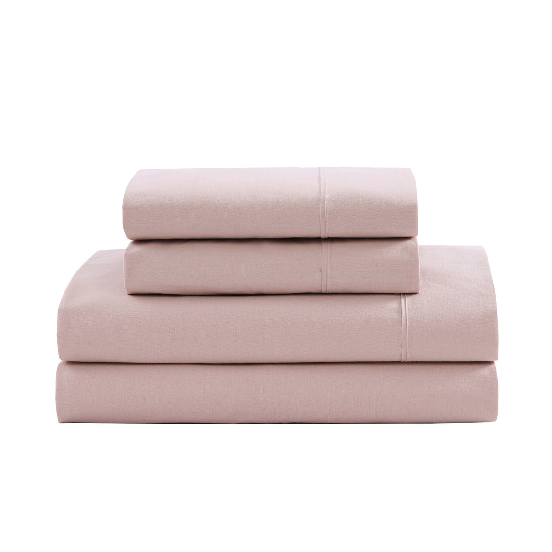 100% Organic Washed Cotton Sheet Set - Sepia Rose