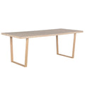 Oregon natural timber dining table Beyond Living
