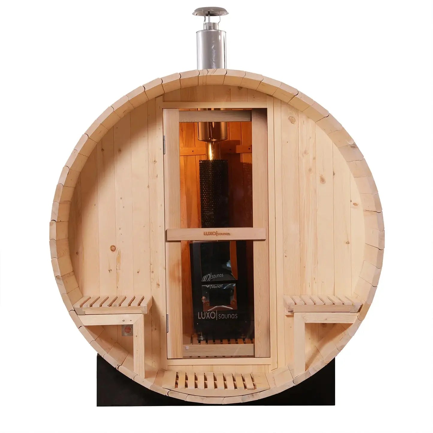 Outdoor wood fired sauna Australia
