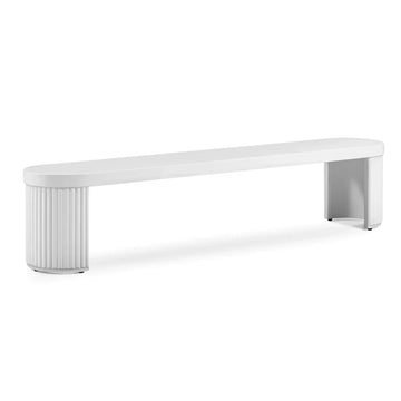 Furrow Outdoor Dining Bench