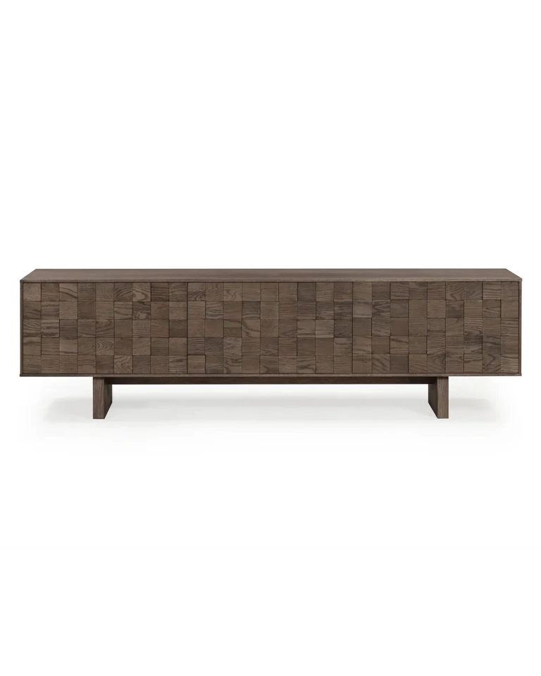 Ridge Entertainment Unit 180cm - Earthen Oak