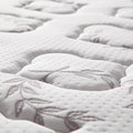 Plush Euro top queen mattress close up
