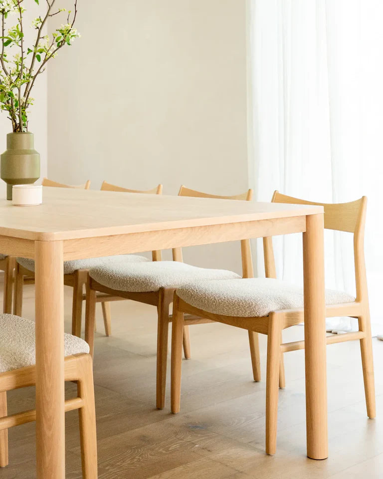 Pure Dining Table 160cm - Oak