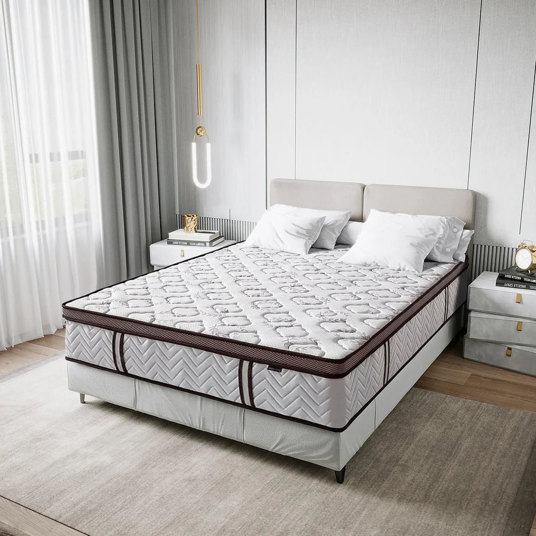 Queen Euro top latex mattress Australia 30cm