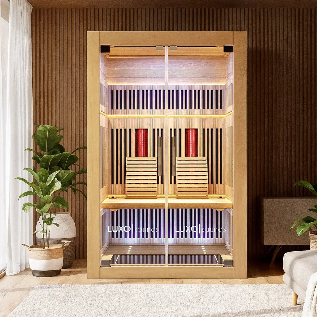 Runko 2 person full spectrum infrared sauna Australia