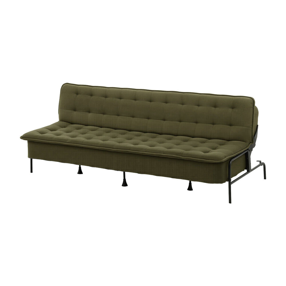 Artiss Green 3-Seater Innerspring Sofa Bed