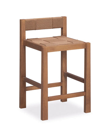 Charm Bar Stool 65cm - Deep Oak