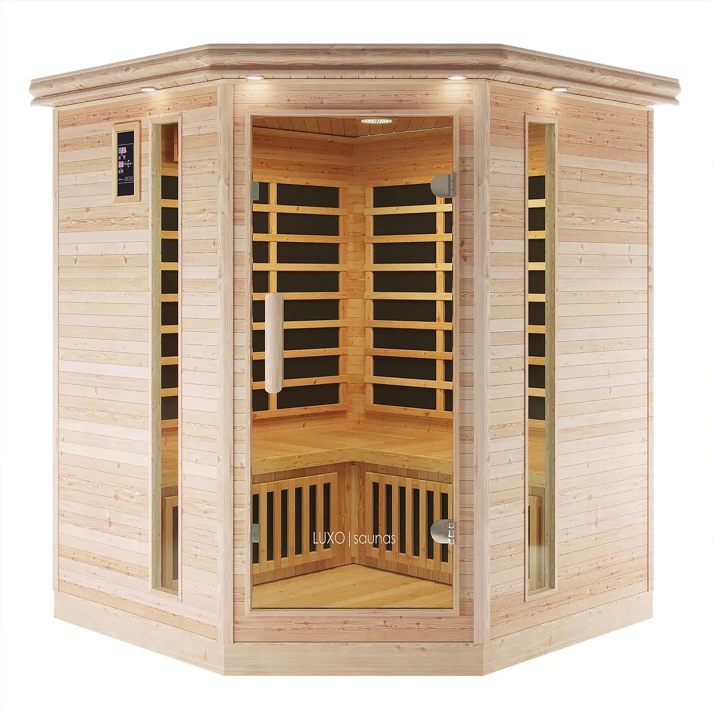 Scandinavian style outdoor barrel sauna for Australian homes