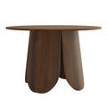 Scandinavian style round dining table 120cm