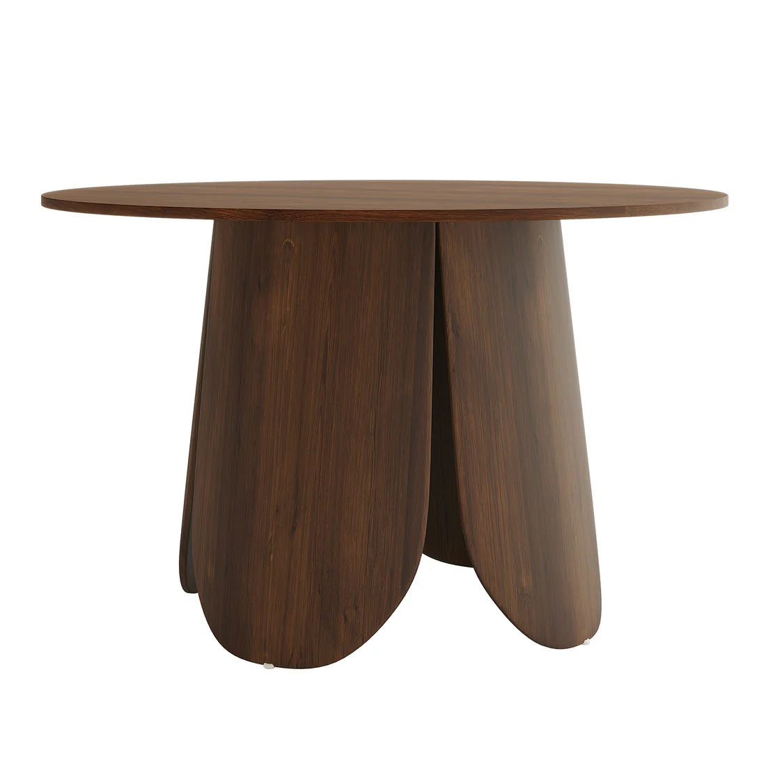 Scandinavian style round dining table 120cm