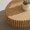 Sculptural handmade timber coffee table contemporary style