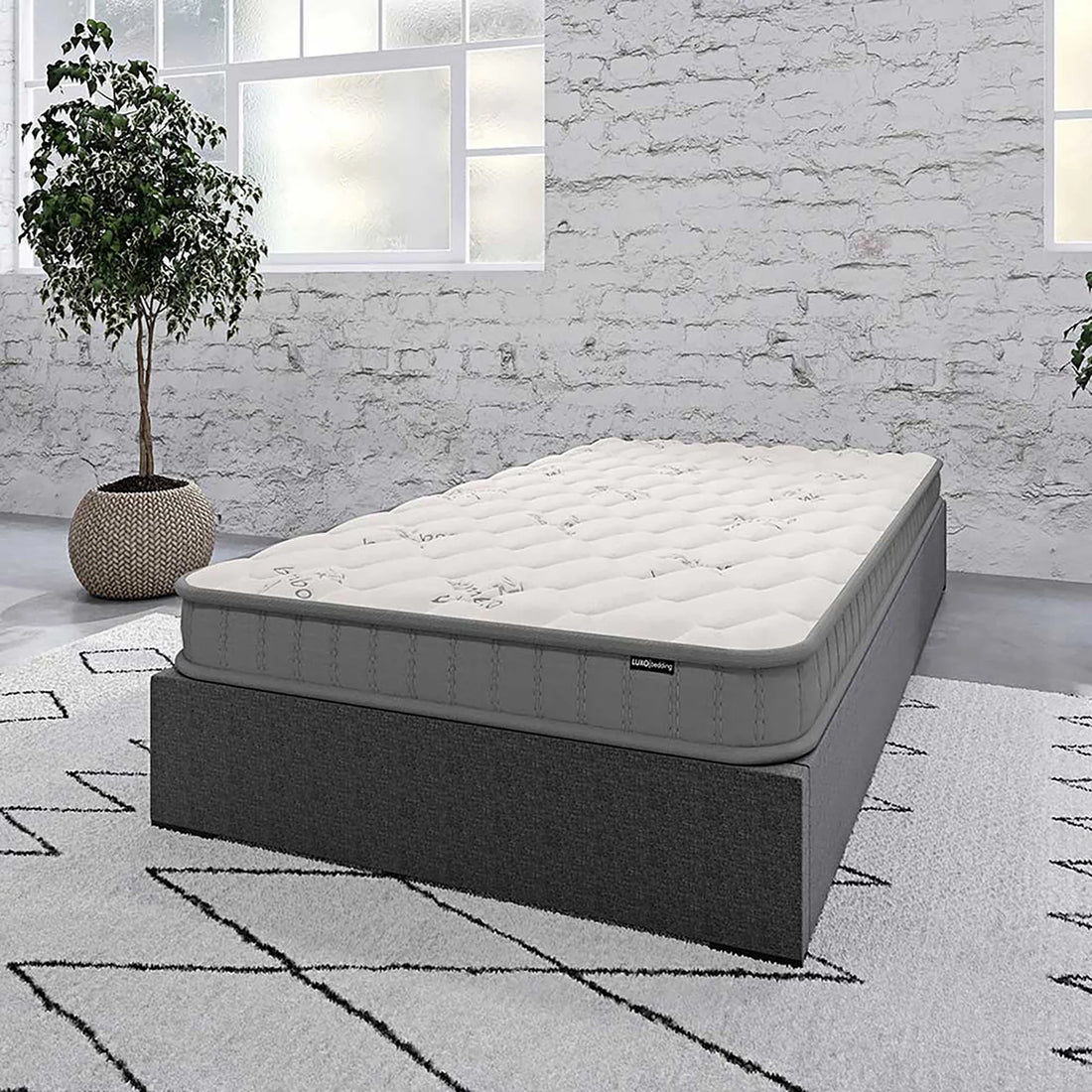 Single latex mattress Australia bamboo fabric cover