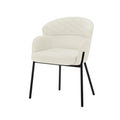 Sofia chenille fabric dining chairs Beyond Living