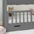 Solid pine convertible baby cot Australia
