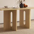 Spacious family dining table 200cm natural