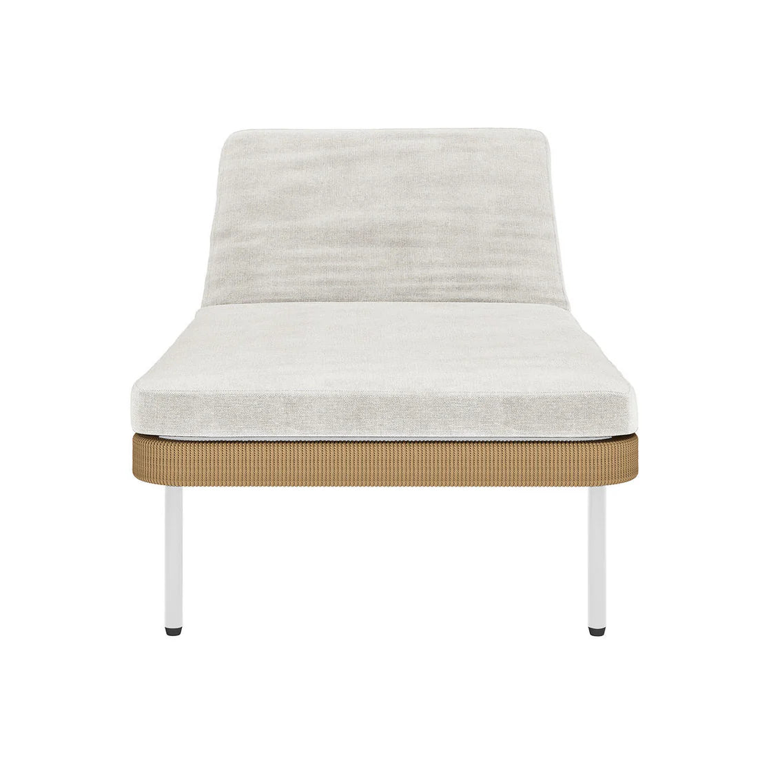 Beyond Living outdoor wicker sun lounger for poolside seating