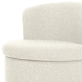 Swivel boucle armchair Australia living room