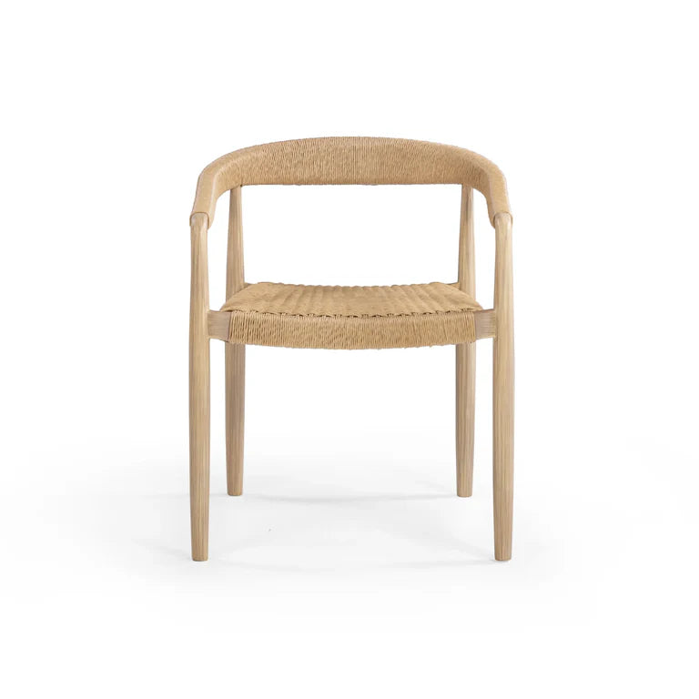 Reynolds Outdoor Dining Chair - Light Acacia