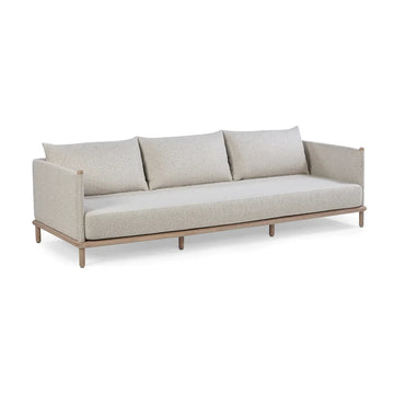Lonnie Outdoor Three Seater Sofa - Oyster Grey