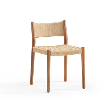 Pedro Outdoor Dining Chair - Deep Acacia