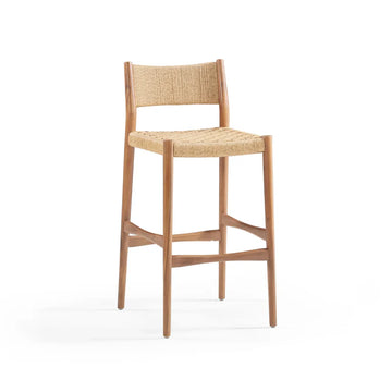 Pedro Bar Stool 75cm - Deep Acacia
