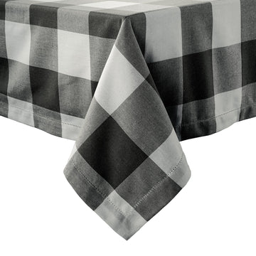 Tablecloth 4 Seat 150x150cm - Black White Check
