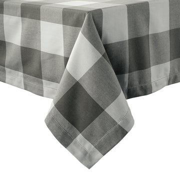 Tablecloth 4 Seat 150x150cm - Grey Check