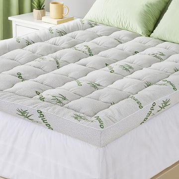 Giselle 11cm Pillowtop Mattress Topper Queen