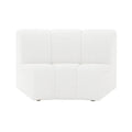 Textured boucle sectional sofa Australia