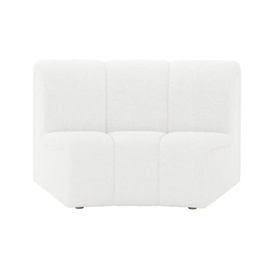 Textured boucle sectional sofa Australia