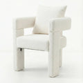 Three legged boucle accent chair for Australian homes