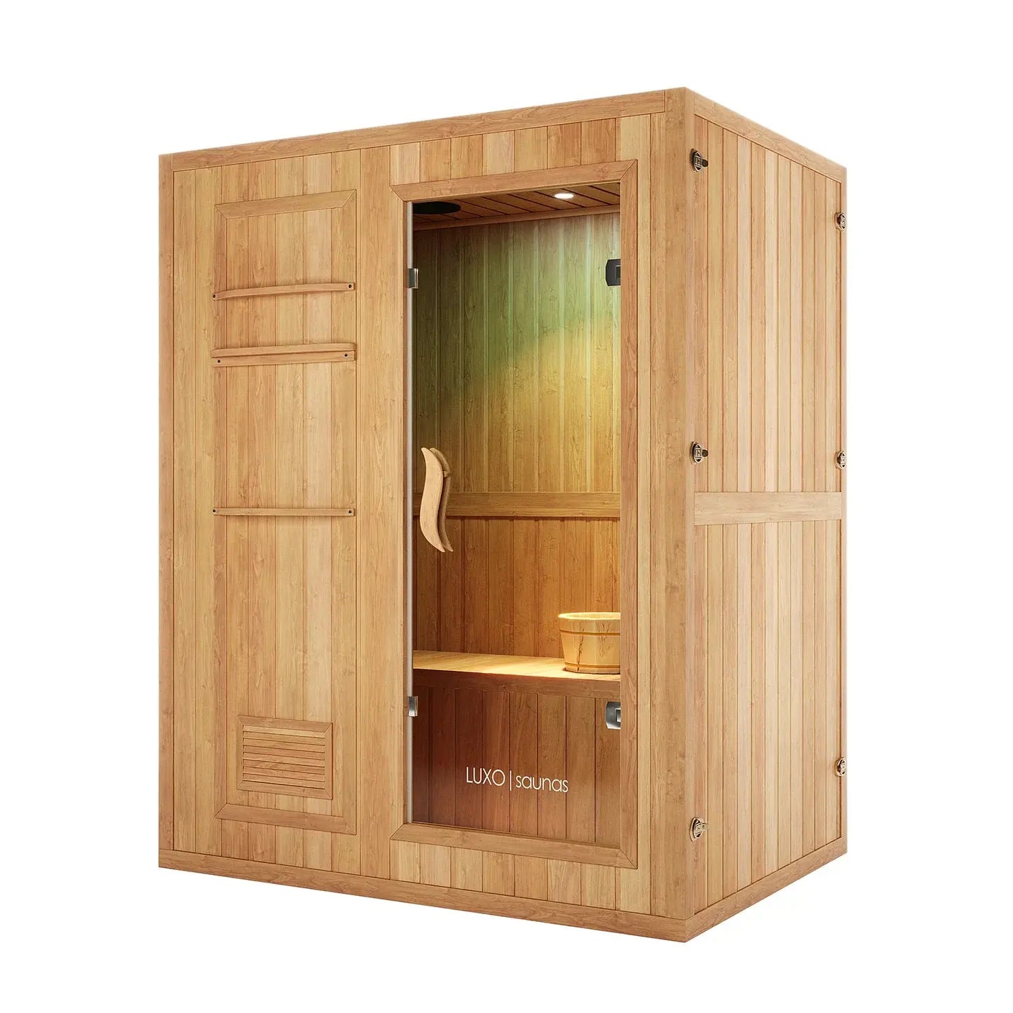 Traditional Nordic indoor sauna Australia timber