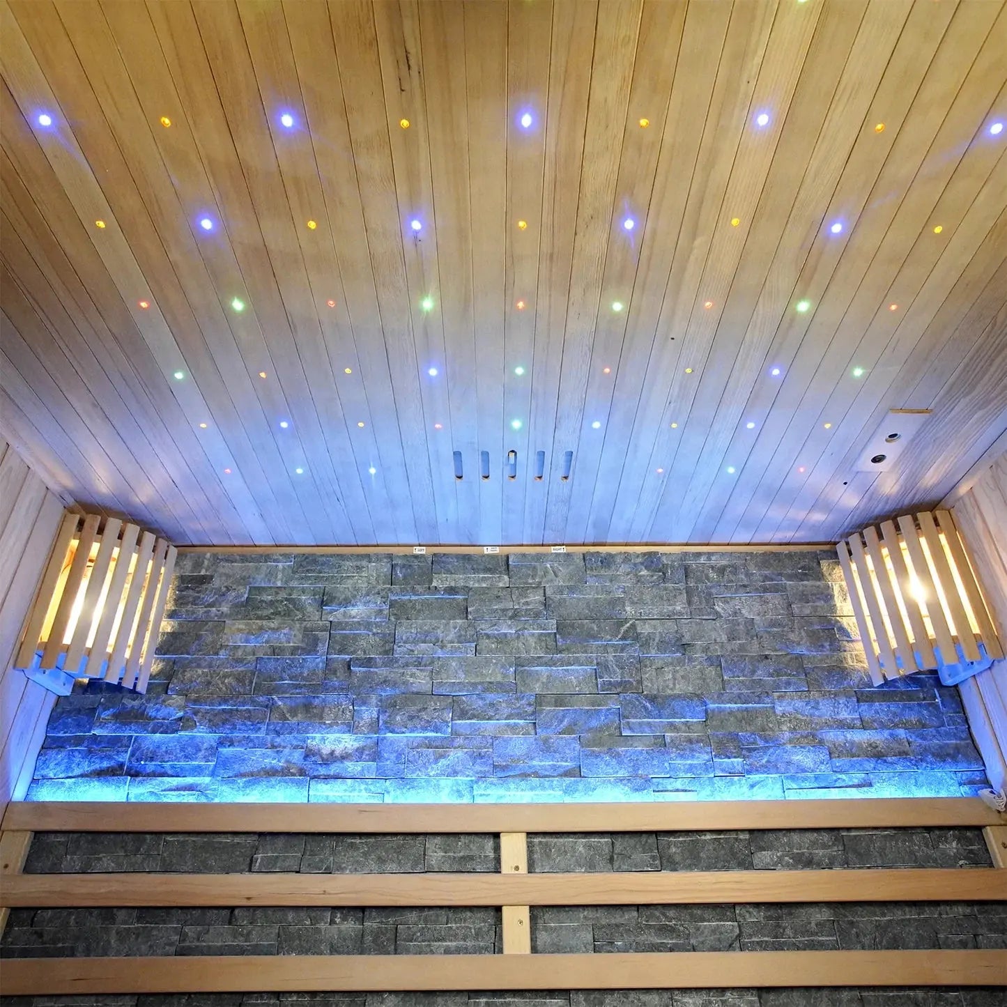 Traditional indoor home sauna Australia Nordic design