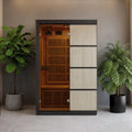 Tumma 2 person infrared sauna Australia carbon fibre heating