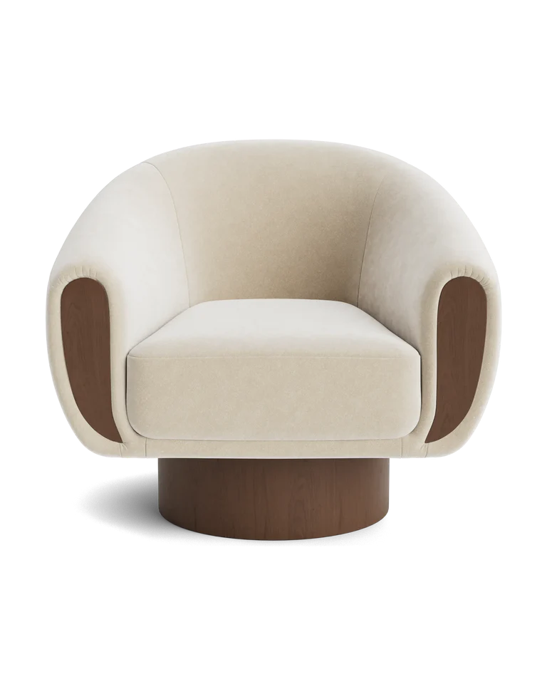 Draper Swivel Armchair