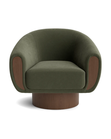 Draper Swivel Armchair
