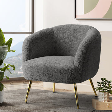 Artiss Carneiro Sherpa Accent Armchair