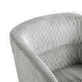 Upholstered dining chairs warm grey tone