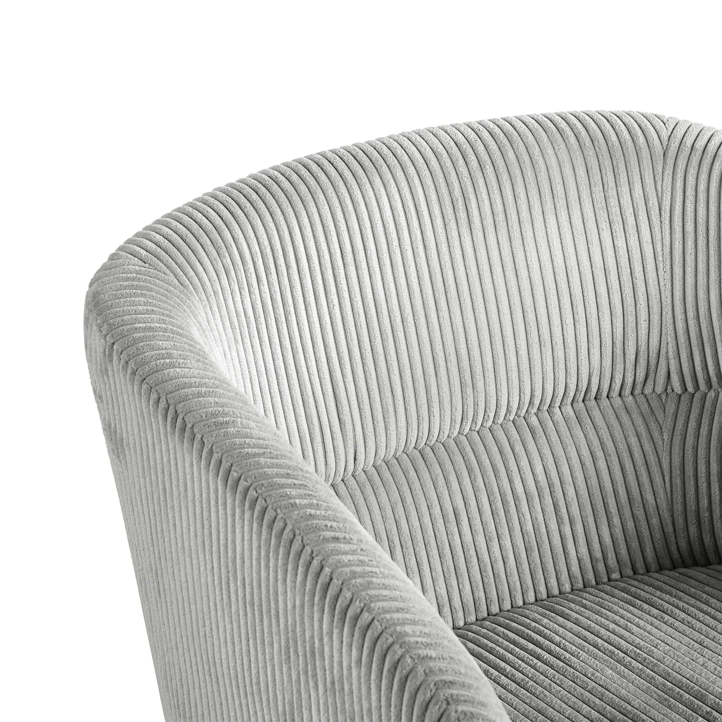 Upholstered dining chairs warm grey tone