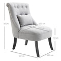 Upholstered dining tub chair solid wood legs