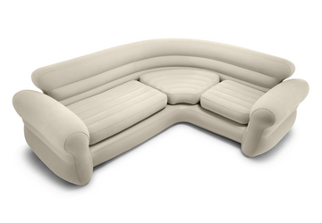 Intex L-Shaped Inflatable Corner Sofa Couch