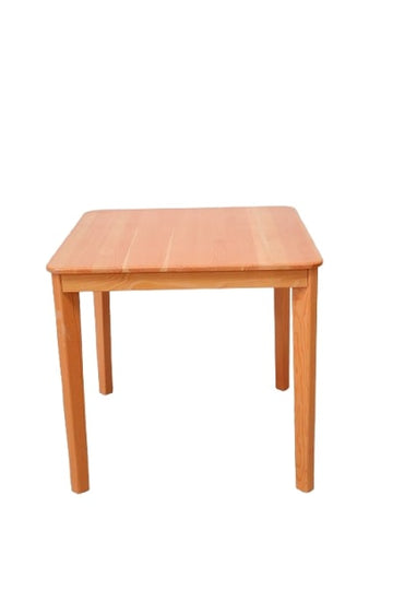 Classic Square Wooden Table – Compact & Stylish Design