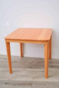 Classic Square Wooden Table – Compact & Stylish Design