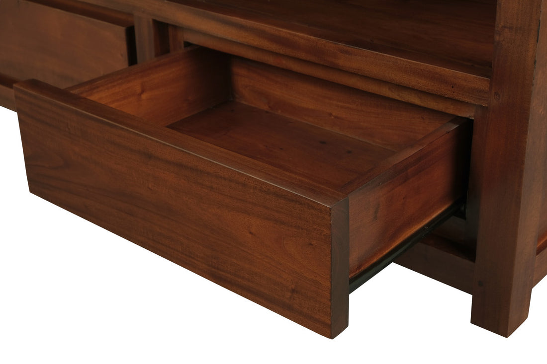 Amsterdam 4 Drawer Coffee Table – Solid Mahogany, 120cm