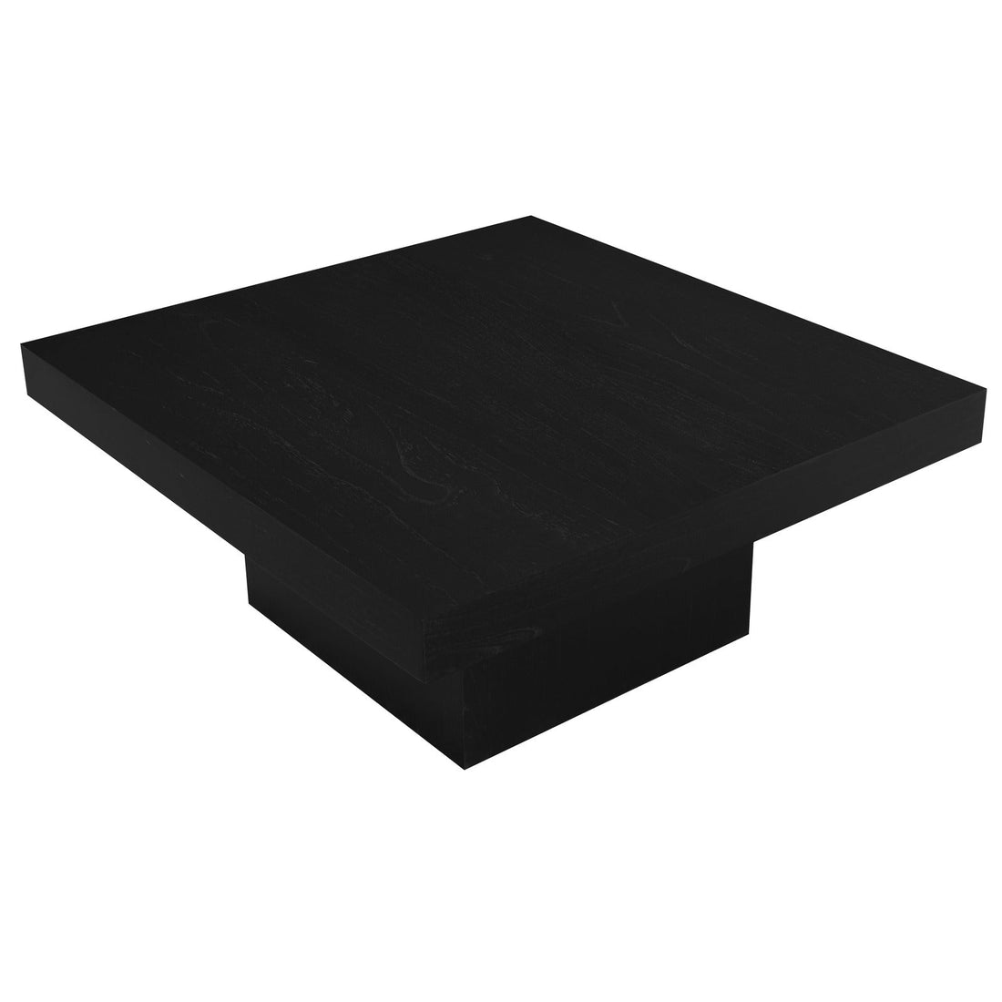 Hudson Coffee Table (Black) – Solid Timber, Sculptural Design